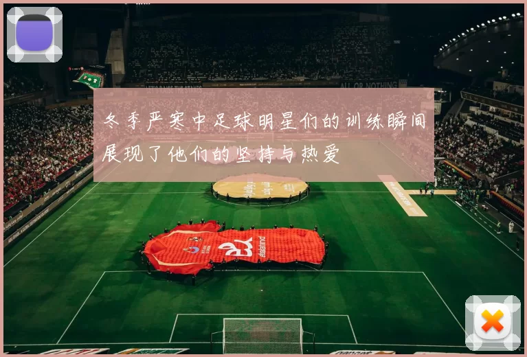冬季严寒中足球明星们的训练瞬间展现了他们的坚持与热爱